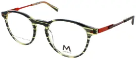 Nomad-morel-40195n-vr05-50 Morel Nomad 40195n Vr05 50 Eyeglasses Green Rouge Frame Mm
