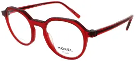 Oga-morel-10174o-rn02-50 Morel Oga 10174o Rn02 50 Eyeglasses Red/black Frame Mm Oga-morel-10174o-rn02-50 Morel Oga 10174o Rn02 50 Eyeglasses Red/black Frame Mm