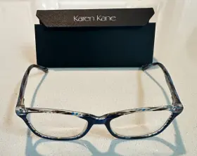 52-17-135 Morgan Cm202110 Chelsea Blue Eyeglasses Frames Rectangle
