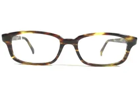 52-18-139 Morgenthal Frederics 139-342 Eyeglasses Frames 139 342 Brown Horn Rectangular