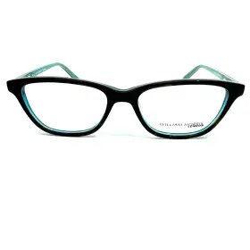 49-14-135 Morris 2913-c3 William 9082 Eyeglasses Blue Cat Eye Full Rim Frames H9785