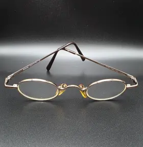 3012-v Moschino M 38 25 643 135 Vintage Eyeglasses