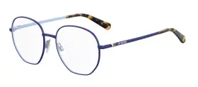 52-17-150 Moschino Mol532 Love Pjp Blue Eyeglasses Sunglasses Rx Frames