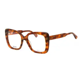 Mos61402vm00 Moschino Mos61402vm00/52 Mos614 02vm 00 Havana With Pattern 52mm Eyeglasses New Authentic