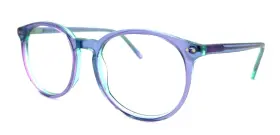 35-001421 Muse New Purple Teal Authentic Eyeglasses Frames 50-18 140