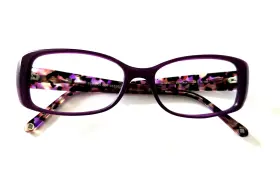 54-16-140 Muse 39-p9404 New Monique Purple Womas Full Rim Eyeglasses Frames