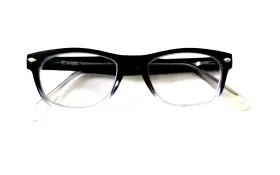 Muse33-p8170 Muse 33-p8170 New Black Clear Oval Unisex Full Rim Eyeglasses Frames 47-17-140