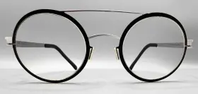 Mykita 48 24 Decades Wilma 48-24 Titanium Round Eyeglass Frames Germany Case