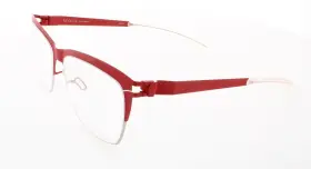 No1-aretha-red Mykita-op-buy No1-aretha-red/tan Eyeglasses Eye Glasses 0b6 Red/tan Authentic Ne