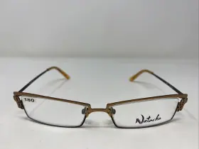 50-16-135 Natacha France N1810 C03 Coffee Brown Full Rim Eyeglasses Frame 6275