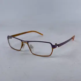 Ic20102v Nau Women Eyeglasses Frame Purple Brown Full Rim 52-17-135mm