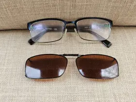N7270 Nautica Men Eyeglasses Frame 317 54 17 140 Glasses Eye Wear With Clip On