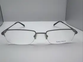 N7299 Nautica 040 53/18 140 Silver Men S Half Rim New Eye Frames 2026