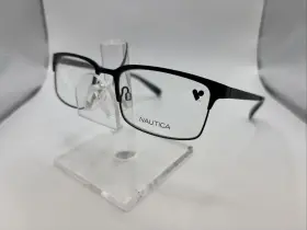 A5280 Nautica N7370 314 54/17 140 Mens Olive Green/ Gunmetal Full Rim Eyeglasses