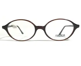 51-18-145 Nautica N8002-204 Eyeglasses Frames N8002 204 Brown Round Full Rim 51-18-145 Nautica N8002-204 Eyeglasses Frames N8002 204 Brown Round Full Rim