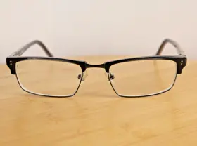 53-19-140 Nautica N8068 418 Mens Eyeglasses Col Ocean Square Metal Frames Only