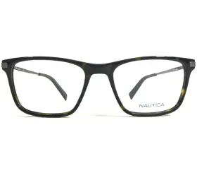 54-18-145 Nautica N8134-206 Eyeglasses Frames N8134 206 Gray Tortoise Square Full Rim