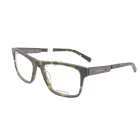 N8135 Nautica 215 Matte Dark Tortoise Eyeglass Frame 55 18 145