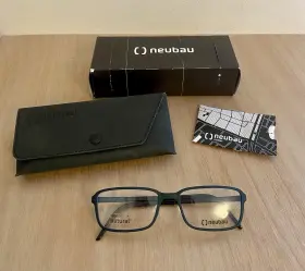 T069 Neubau Eyewear Mike Eyeglasses Frames 5500 55/17 Emerald Green Matte T069/75 New