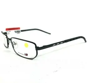 410a-2 New Balance Nb Eyeglasses Frames Black Gray Rectangular Full Rim 140