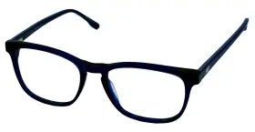New Balance 752499364100 Mens Rectangle Plastic Eyewear Frame Nb 524 2 Midnight Blue 54mm