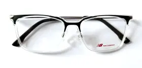 New Balance Nb409235417145 Nb4092-3 Black Clear Authentic Full Rim Eyeglasses Frame 54-17-145
