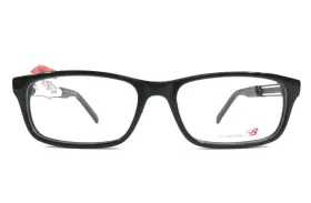 52-16-135 New Balance Nb445-2 Eyeglasses Frames Black Gray Rectangle Full Rim