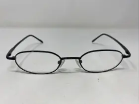 47-19-140 New Globe L5113 Black Metal Full Rim Eyeglasses Frame Rt50