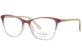 167473-2 Nicole Miller Dominica C02 Eyeglasses Frame Womens Brown/beige Full Rim 53mm