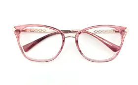 57-17-140 Nicole Miller 287530 Nice C02 Pink Gold Women New Authentic Eyeglasses Frames