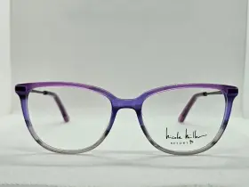 53-16-135 Nicole Miller 730638420443 Dorado Beach C02 Purple Fade Eyeglasses Frames Womens