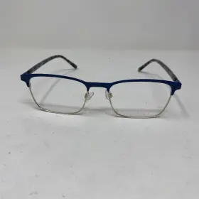 Nifties Hx98 Womens Eyewear Ni8544 9031 50-17-140 Go Blue Gold Marble Eyeglasses