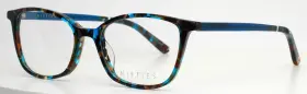 48-16-135 Nifties Ni9437 9024 Blue Tortoise Womens Petite Eyeglasses B 36