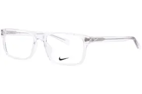 Nike 1001y 900 Eyeglasses Frame Clear Full Rim Rectangle Shape 53mm