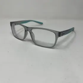 53-15-140 Nike 207n Eyewear 7101 050 Translucent Gray Teal Eyeglasses