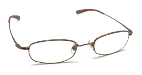 4012-210 Nike Flexon 4012 210 Brown Oval Eyeglasses Frames 51-20 145 Designer Japan
