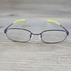 48-17-130 Nike 4630 Flexon 003 Gunmetal Metal Full Rim Eyeglasses Frames Only
