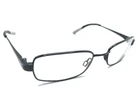 4637-006 Nike Flexon 4637 006 Gray Black White Metal Eyeglasses Frames 48-17 130 Designer