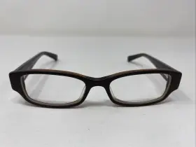 48-15-130 Nike 5526 200 Dark Mocha Brown Plastic Full Rim Eyeglasses Inch G35