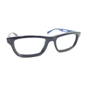 5535-420 Nike 5535 420 Dark Navy Blue Rectangle Eyeglasses Frames 45-14 125 Kids Youth