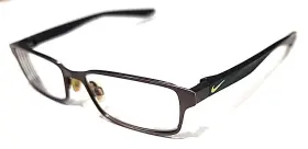 5576-021 Nike 5576 021 Teen Sz Gunmetal Rectangle Eyeglasses Frame 51-16 135