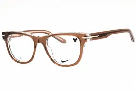 7176275 Nike 7176 275 Eyeglasses Crystal Brown Frame 51mm
