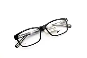 53-16-140 Nike 7242-001 Just Do It 7242 001 Black On Crystal Mens Frames Flex Hinge Y279