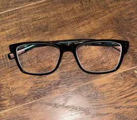 7243-002-5217 Nike 7243 002 52-17 140 Black Neptune Translucent - Frames Only Great Condition