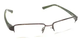8064-216 Nike 8064 216 Brown Green Eyeglasses Frames 52-16 145 Designer Sports Men Women