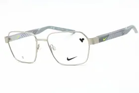 Nike 8155045 8155 045 Eyeglasses Silver Frame 53mm