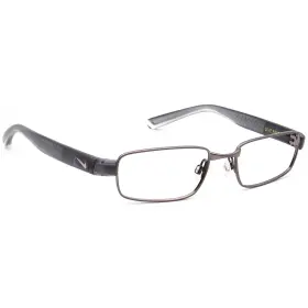 8168 Nike Mens Eyeglasses 069 Gunmetal/matte Gray Rectangular Frame 50 17 140
