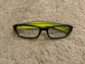 7085 Nike 886895331609 002 Eyeglasses Black Green Frame Only