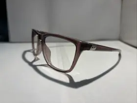 Dj0890 Nike City Icon 298 56/16 140 #3 Transparent Smoke Sunglass Frames A2348