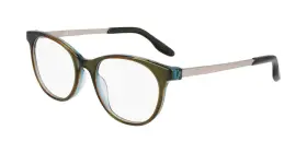51-18-140 Nike Eg671972 7173 317 Olive/blue Laminate Womens Eyeglasses
